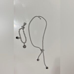 Rebecca Jewelry beaded Necklace and Bracelet set